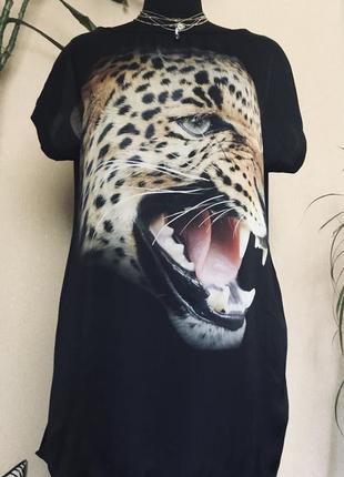 🔥 шикарна 🔥 футболка блуза туніка принт 3d італія