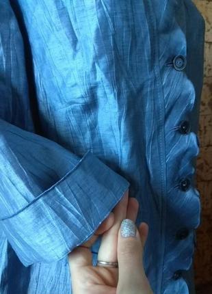 Нарядная блуза рубашка льняная из льна sommer mann 🌾 наш 48-50рр