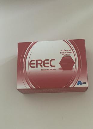 Erec Ерек 12 таблеток для покращення ерекції