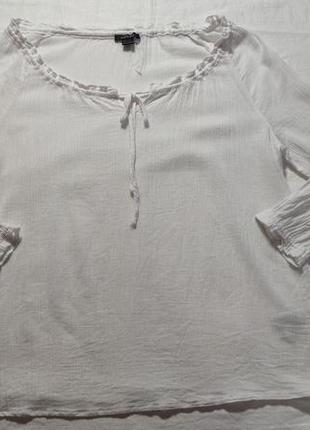 Жіноча блуза вільного крою esmara, розмір m, білий