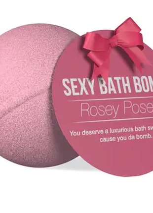 Упер-бомбочка для ванны dona bath bomb - rosey posey (128 гр),...