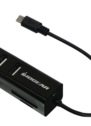 Кард-ридер IOGEAR GoFor2 + micro-USB OTG для мобильных устройств