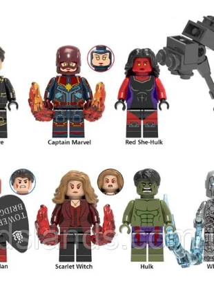 Набори фігурки супергероїв Месники, Марвел (Marvel) ДС для lego