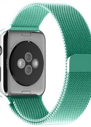 Ремінець для годинника apple watch 38/40 міланська петля mint