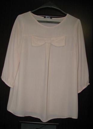 Блуза с бантом от f&f 12 размер
