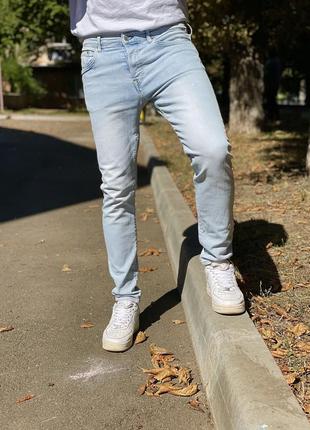 Зауженные джинсы skinny h&m (w31)