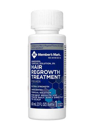 Member's mark minoxidil 5% миноксидил средство против облысени...