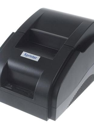 Новый принтер чеков Xprinter XP-58IIH чековый 1с 1с торгсофтJP...