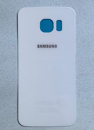 Задняя крышка для Galaxy S6 Edge White Pearl белого цвета