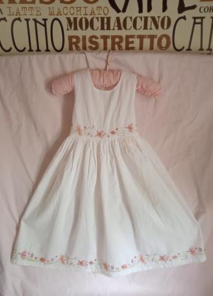 Платье -вышиванка для маленькой принцессы