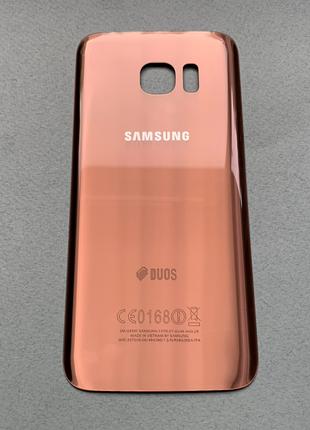 Задняя крышка для Galaxy S7 Edge Rose Gold цвета розового золота