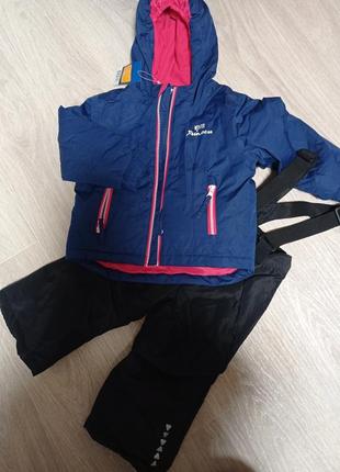 Куртка и штаны термо для девочки lupilu лыжные