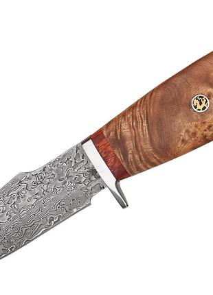 Нож охотничий DKY 027 (дамаск)+чехол!