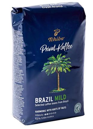 Кофе Tchibo Privat Kaffee Brazil Mild в зернах 500 г