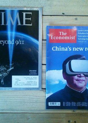 Журнали TIME 2011, The Economist 2021