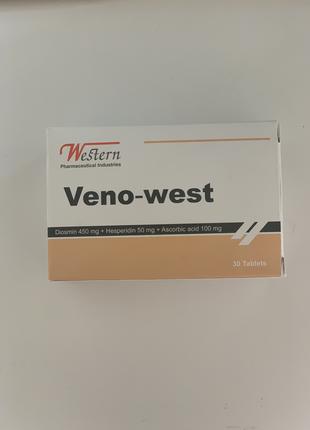 Veno-west Вено-вест 30 таблеток для лікування вен та геморою