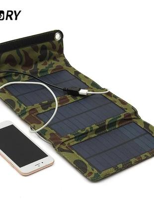 Сонячна панель туристична Sunpower 5 В, 1,2А 1x USB