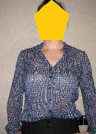 Шифоновая блуза от papaya 8 размер