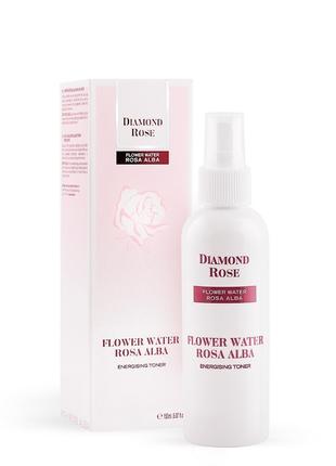 Освежающая розовая вода - тоник белая роза Diamond Rose от Bio...
