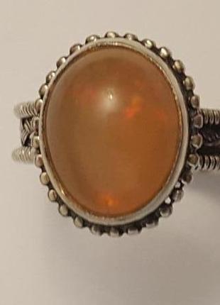 Антикварное кольцо с опалом