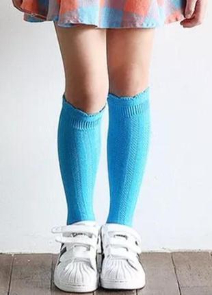 Гольфи гетри шкарпетки дитячі для дівчинки 7-10л