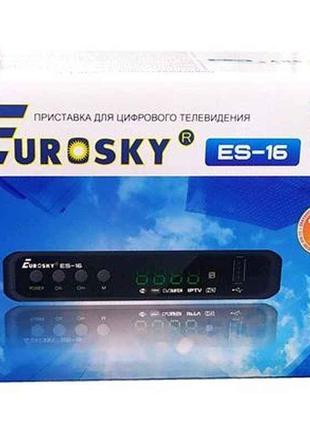 Тюнер Т2 тюнер Es-16 IPTVYouTube ТМ Eurosky