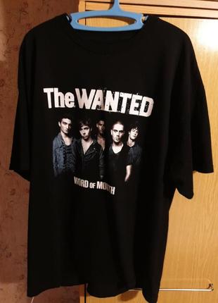 Оригинальная американская ( made in usa) футболка the wanted