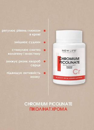 Піколінат хрому для зниження цукру крові / Chromium picolinate...