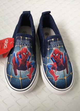 Кеды spiderman, слипы