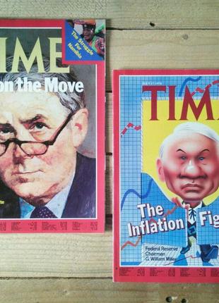 архив журнал TIME 1978-1980, журналы Тайм, редкий журнал