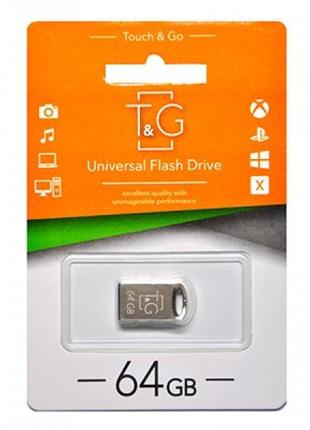 USB мини флешка Flash Drive 64Gb T&G; Metal series 64G original