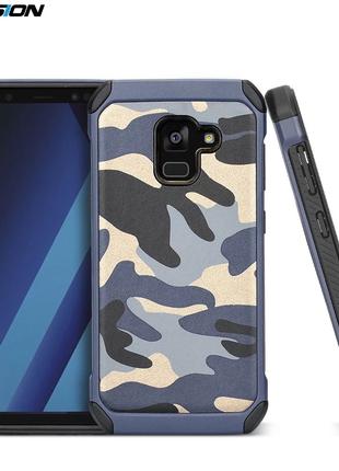 Samsung A8 Plus 2018 Защитный противоударный чехол бампер Mili...