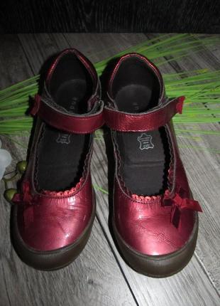 Туфли кожаные andre р.34 - 21,5 см