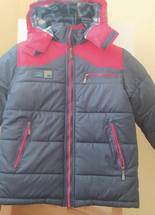Зимняя куртка на подростка 10 -11 лет