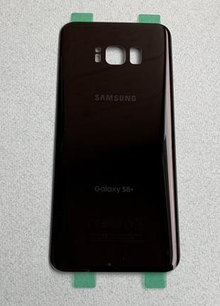 Задняя крышка для Galaxy S8 Plus Midnight Black чёрного цвета