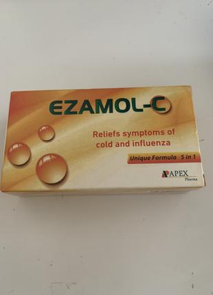 Ezamol C облегчение симптомов простуды