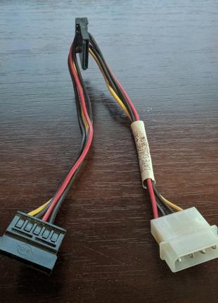 Переходник Molex Female to 2 SATA (молекс мама на два сата)