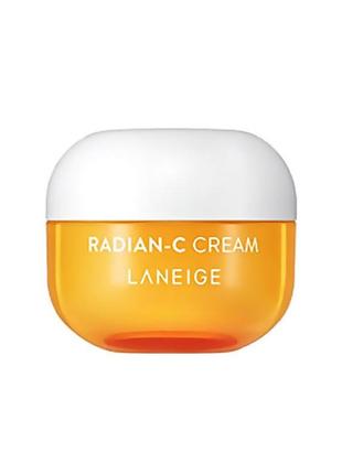 Вітамінний крем laneige radian-c cream, 10 мл