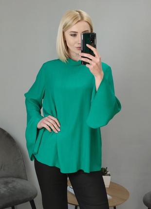 Зелена блузка top shop
