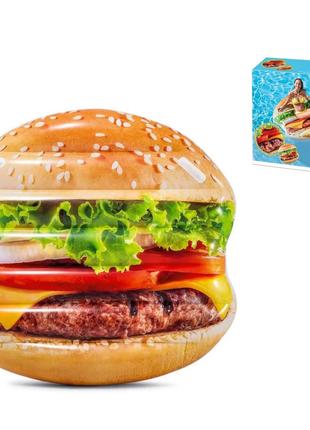 Надувний матрац-плотик «Гамбургер, різнокольоровий». Виробник ...