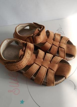 Распродажа! детские кожаные босоножки сандалии  датского бренд...