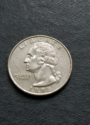 quarter dollar 1998