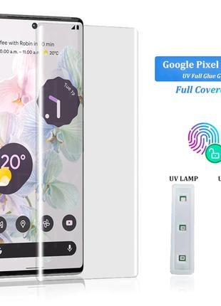 Скло 5D UV ( ультрафіолет ) для Google Pixel 6 Pro