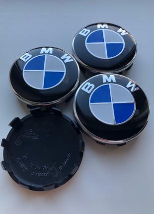 Колпачки заглушки на литые диски БМВ BMW 56мм 686109201