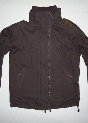 Куртка superdry japan коричневая l