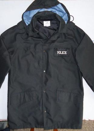 Куртка анорак поліцейського police gore-tex британія (m-l)
