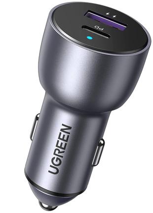 Автомобильное зарядное устройство для телефона UGREEN USB, USB...