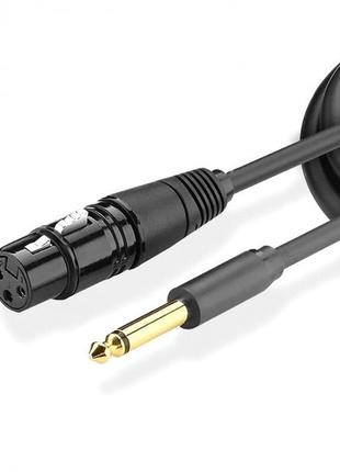 Аудио кабель для микрофона усилителя UGREEN AV131 Jack 6.3 mm ...