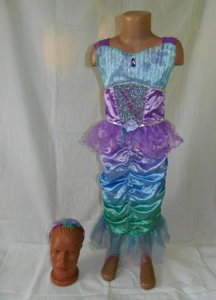 Карнавальний костюм русалки на 7-8 років