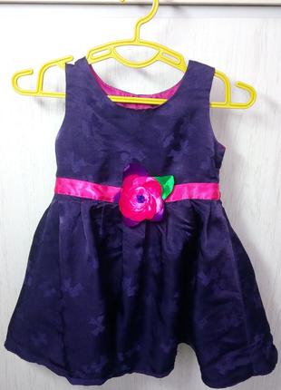 Нарядное платье девочке на 9 мес - 1 годик